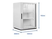 Expositor Refrigerador para Balcões VB11 97 Litros Metalfrio - 294