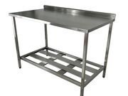 Mesa de Manipulação em Aço Inox com Espelho na Granja Viana